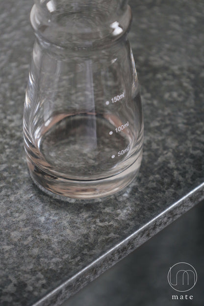 法國錐形玻璃水瓶 (2 sizes)
